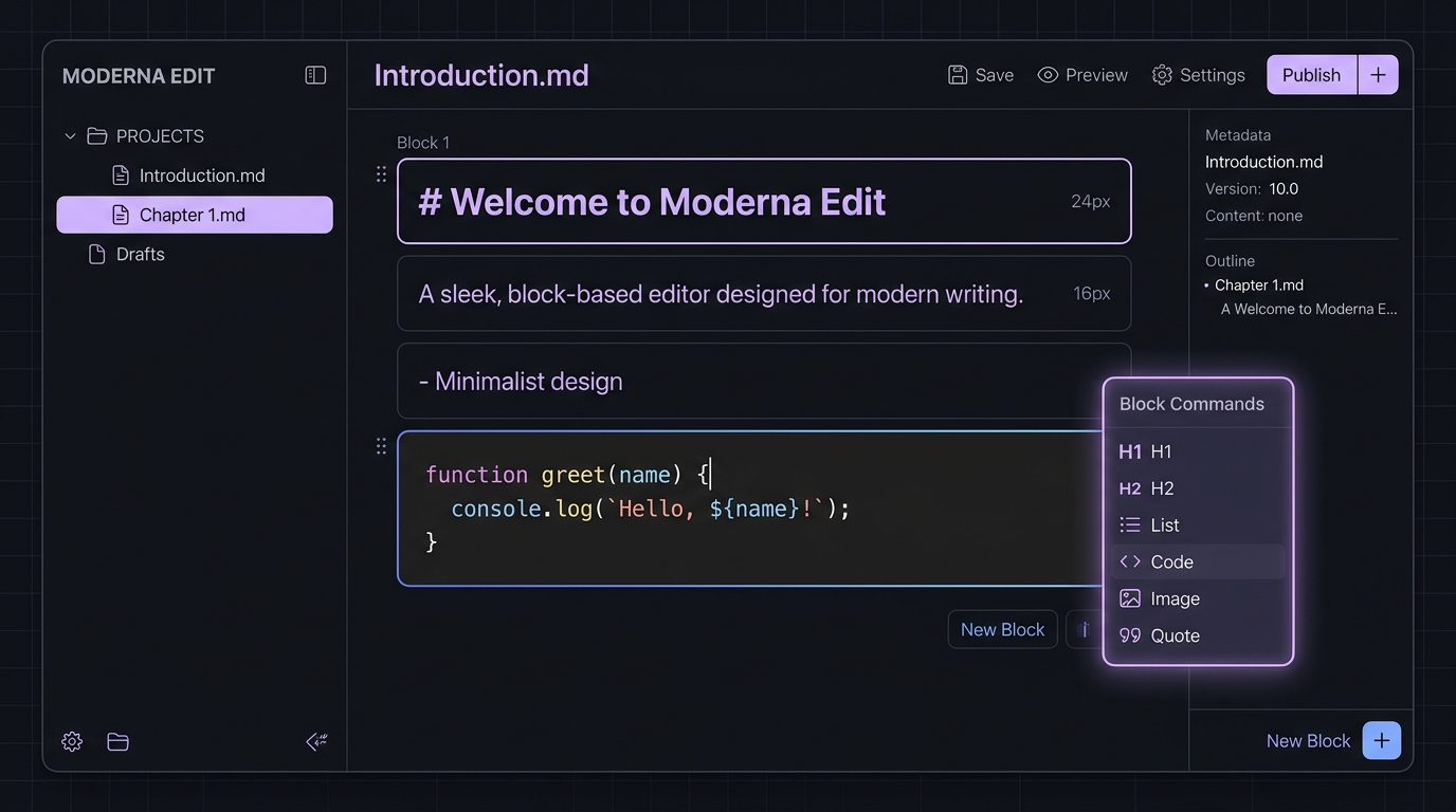 Kronos Editor UI